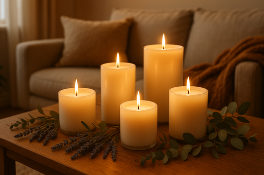 Aromatherapy Candles for Stress Relief and Relaxation at Home