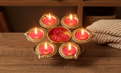 Diya Urli Candle – Handcrafted Traditional Luxury Décor