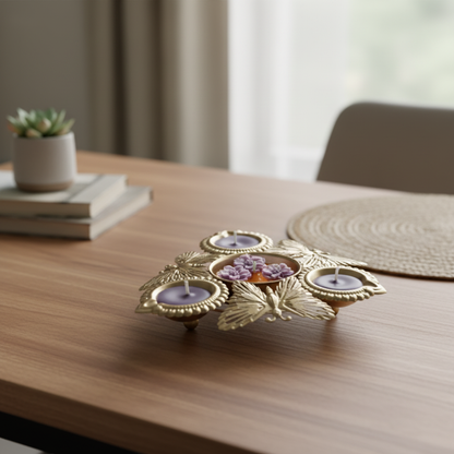 Butterfly Urli Candle – Handcrafted Luxury Decorative Piece